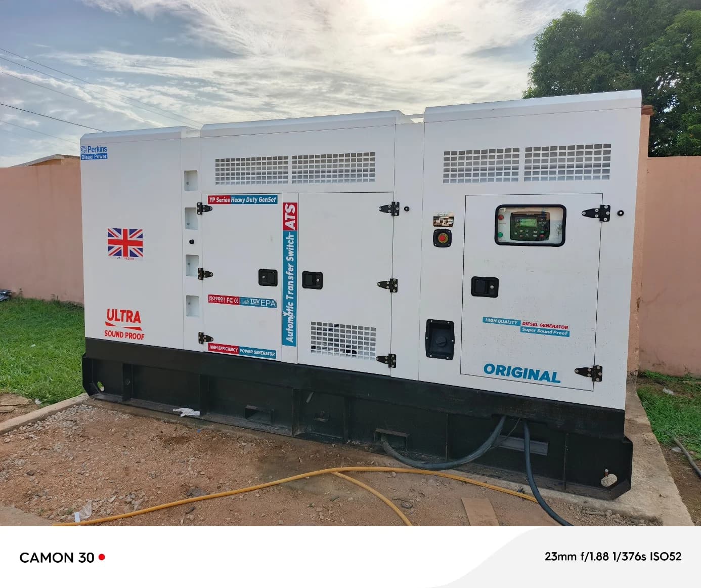 Groupes électrogènes, coffrets et installations électriques