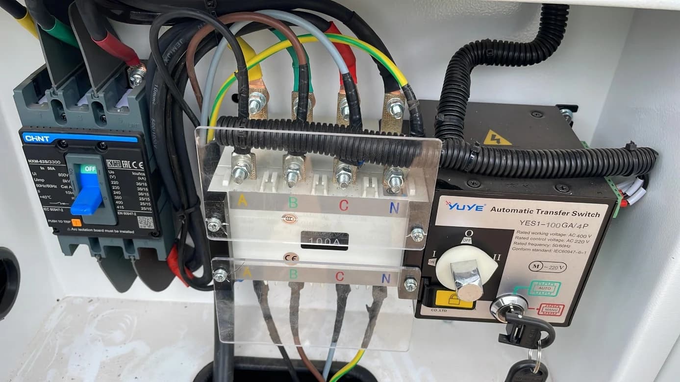Groupes électrogènes, coffrets et installations électriques